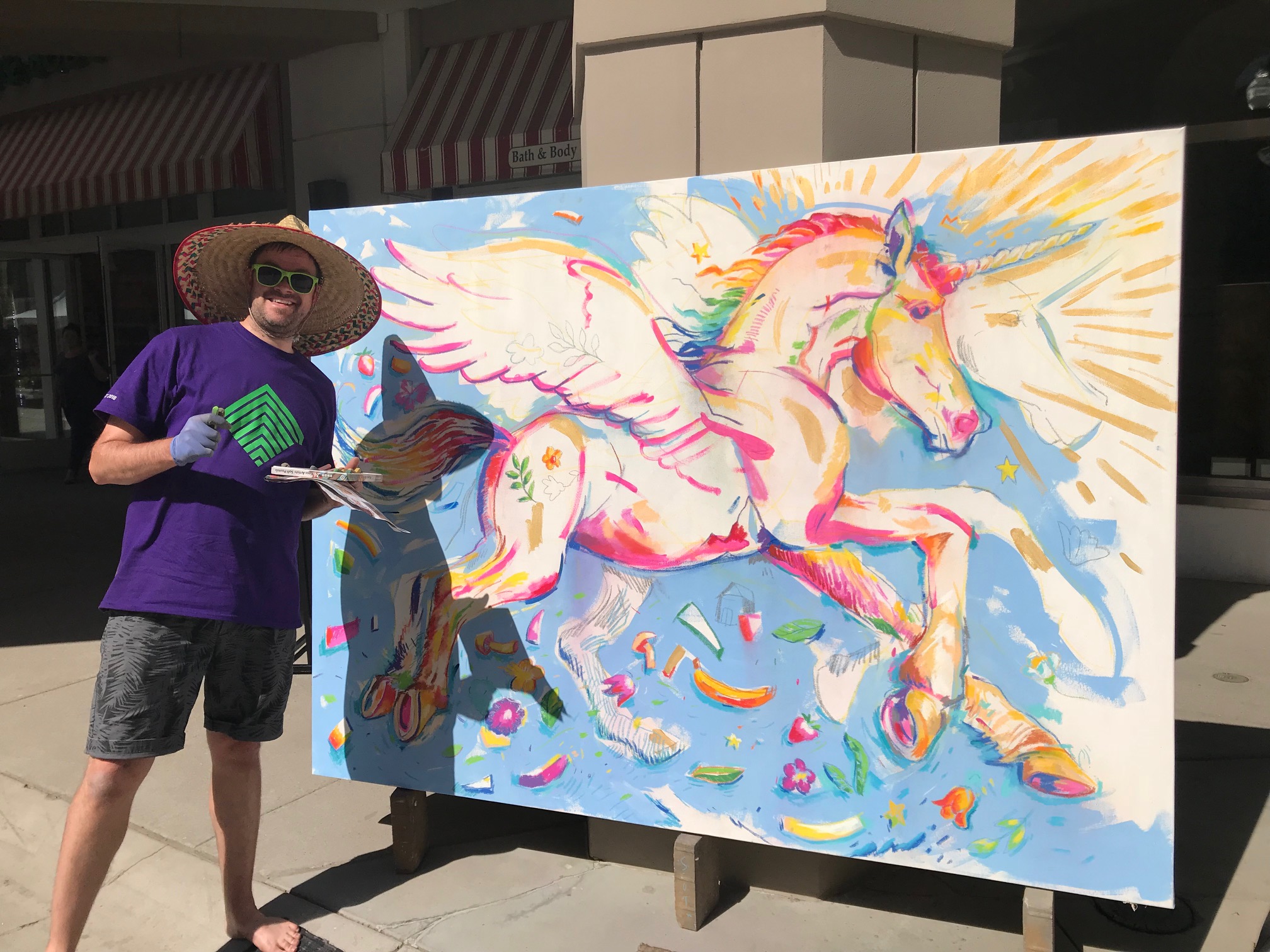 Bids Open for Chalk Art Murals