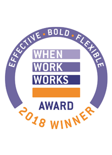 Society for Human Resource Management “When Work Works” Award, 2018 Winner