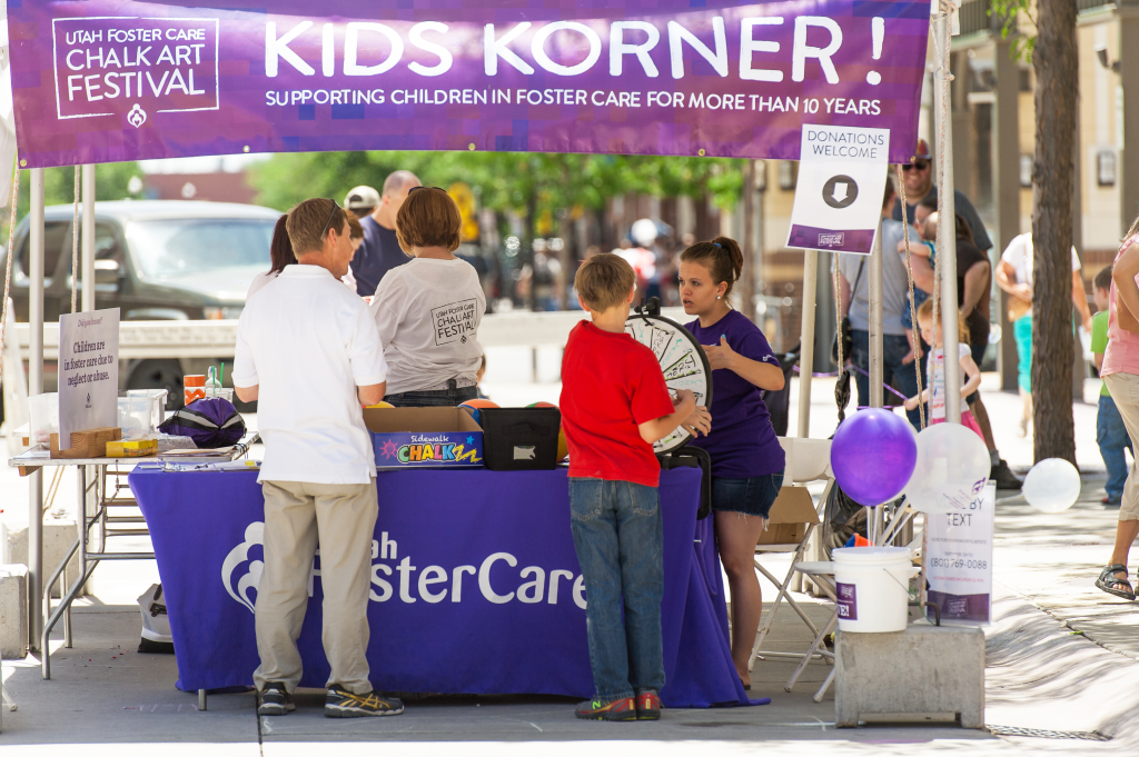 Utah Foster Care Chalk Art Festival