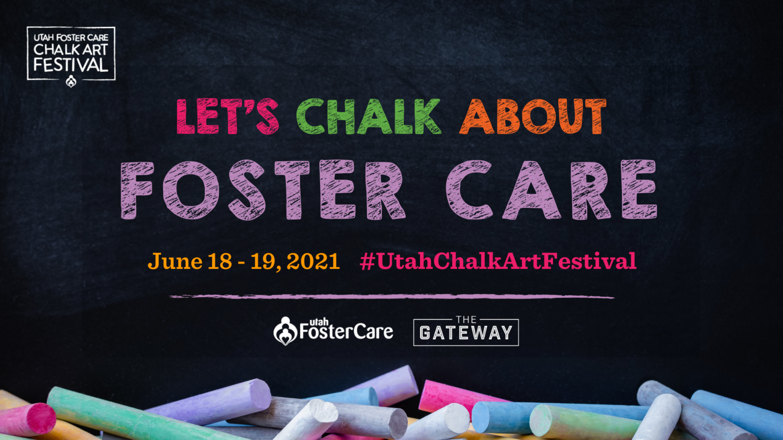 Utah’s 19th Annual Chalk Art Festival Utah Foster Care