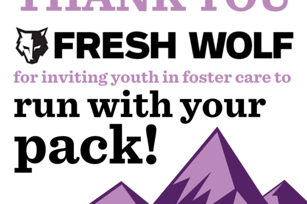 Fresh Wolf Utah Foster Care Thank You