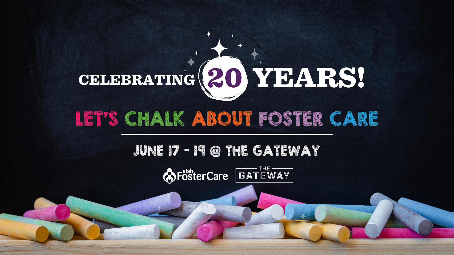 20th Annual Utah Foster Care Chalk Art Festival