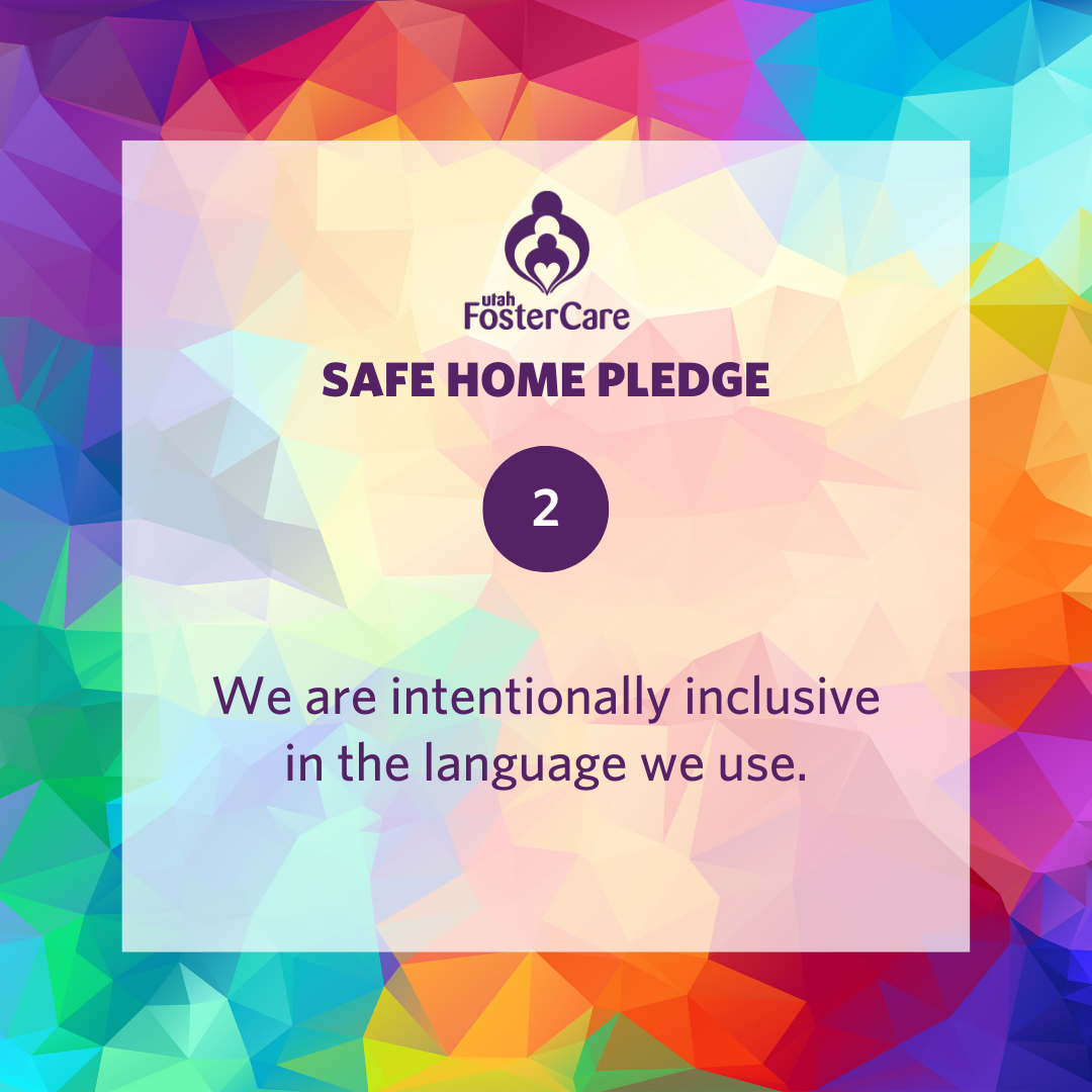 Safe Home Pledge - Utah Foster Care - 2