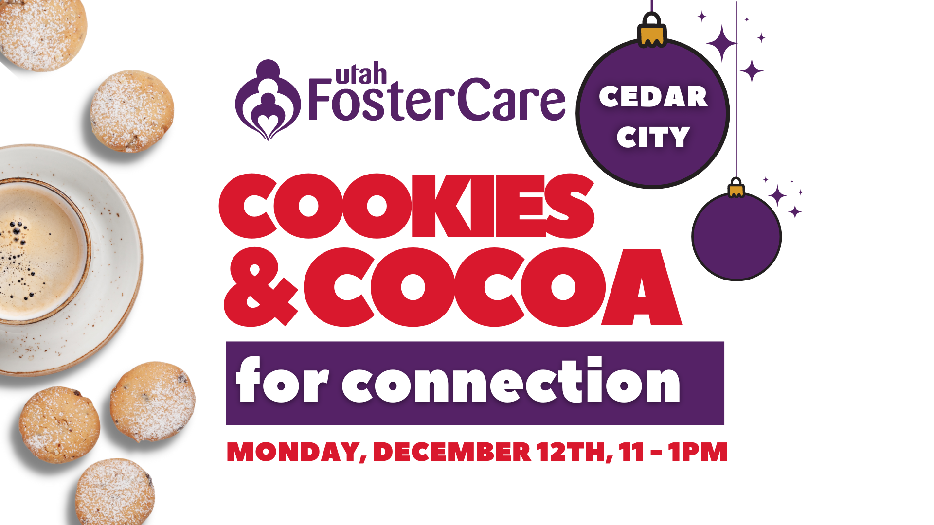 Cookies & Cocoa for Connection - Cedar City
