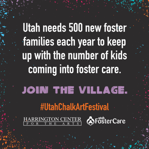 Utah Foster Care Chalk Art Festival