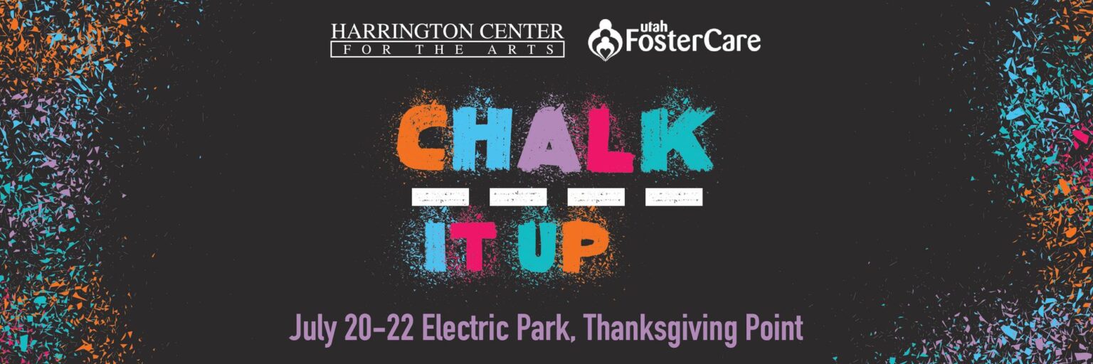 Chalk Art Festival Utah Foster Care